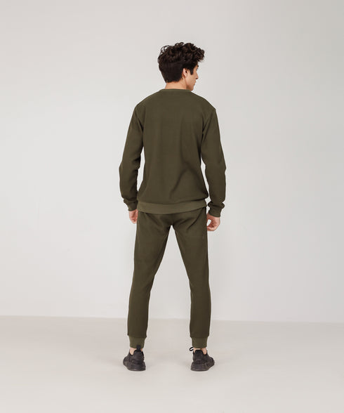 Men's Basic Waffle Knit Set